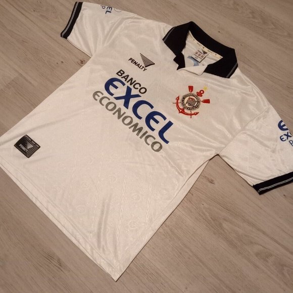 Corinthians 1997-1998 ORIGINAL Penalty Vintage Soccer Jersey XL #7